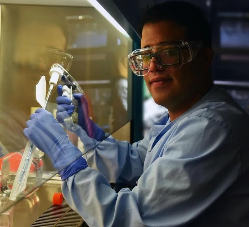 Personalised mRNA cancer vaccine research laboratory at University of Queensland